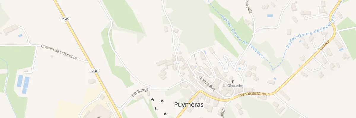 Plan du 32 Pl Pasquie à Puyméras