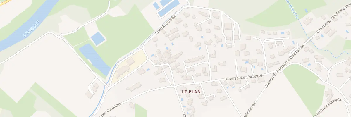 Plan du 5367 Le Plan Nord à Entrechaux