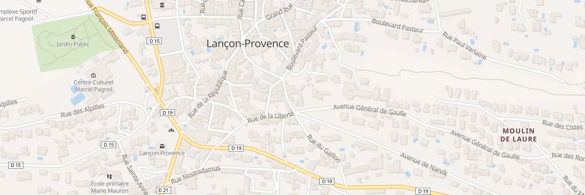 Plan du 17 Bd Pasteur à Lançon-Provence