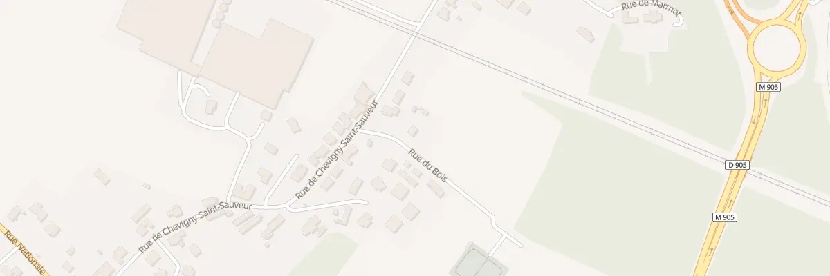 Plan du 3 Rue du Bois à Neuilly-Crimolois