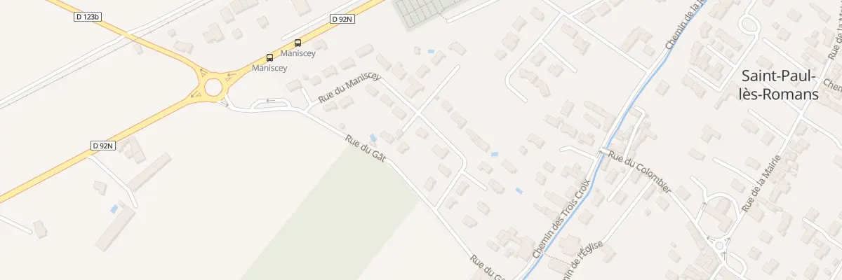 Plan du 80 Rue du Maniscey à Saint-Paul-lès-Romans