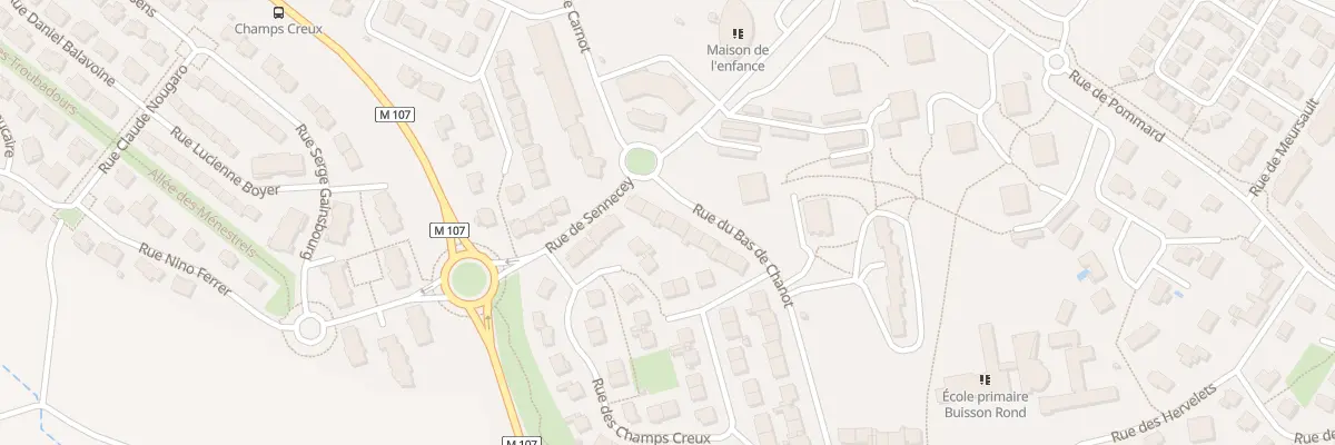 Plan du 4 Rue du Bas de Chanot à Chevigny-Saint-Sauveur