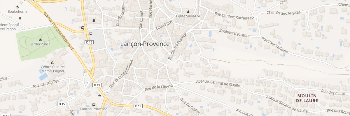 Plan du 5 Rue de l’Amouroy à Lançon-Provence