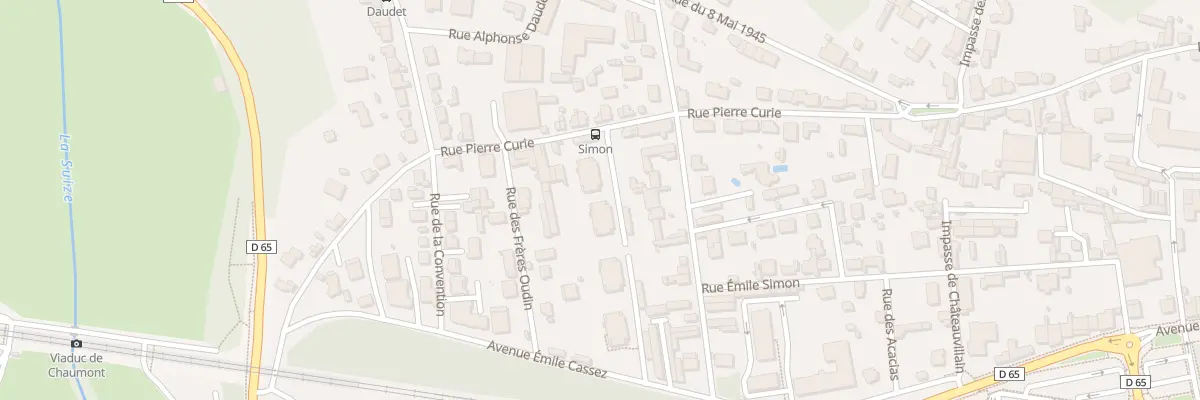 Plan du 97B Rue Pierre Curie à Chaumont
