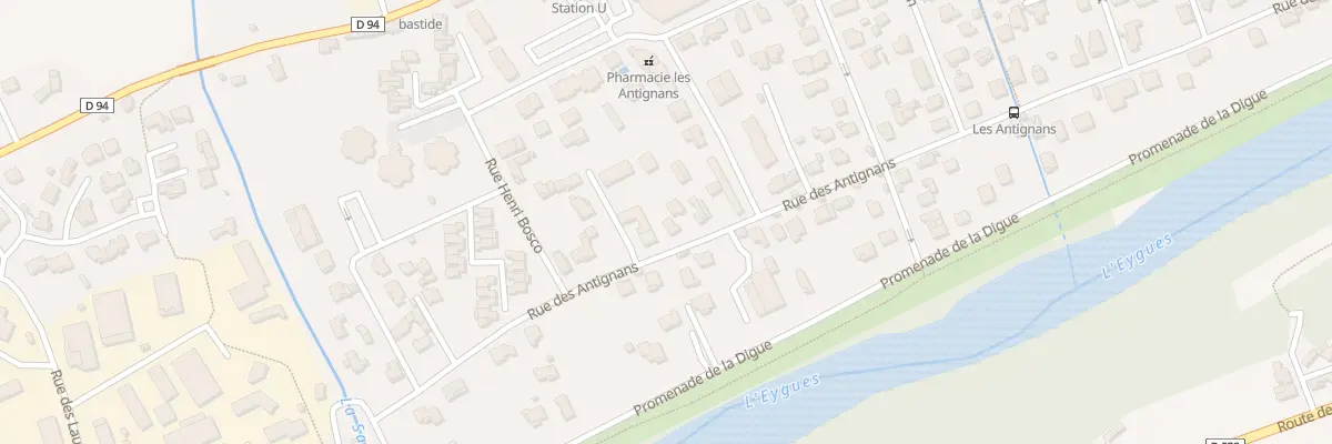 Plan du 72 Rue des Antignans à Nyons