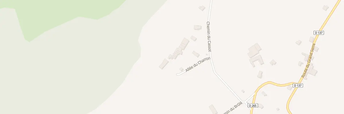 Plan du 5067 Le Cassot à Valherbasse