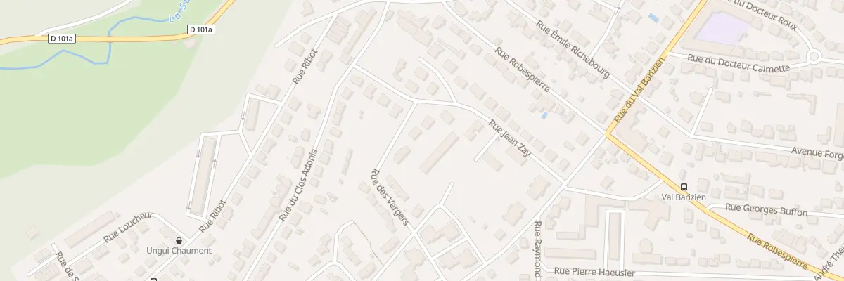 Plan du 3 Rue des Vergers à Chaumont
