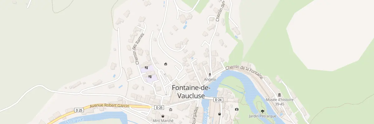 Plan du 5364 La Plantade à Fontaine-de-Vaucluse