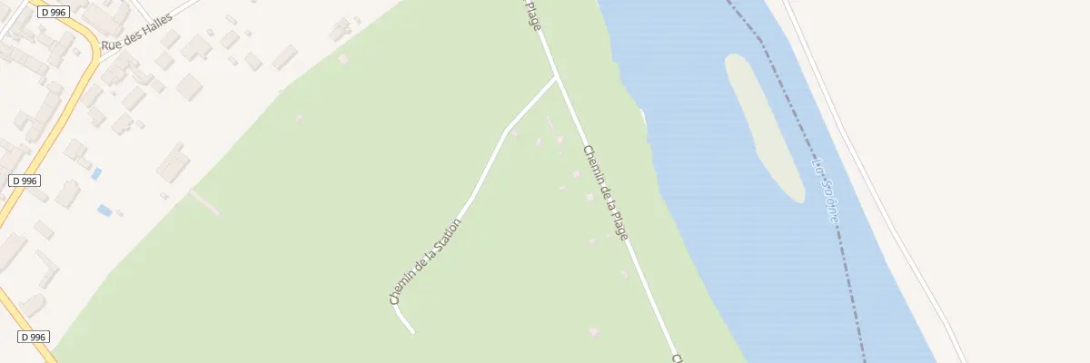 Plan du 5252 Che de la Plage à Pouilly-sur-Saône