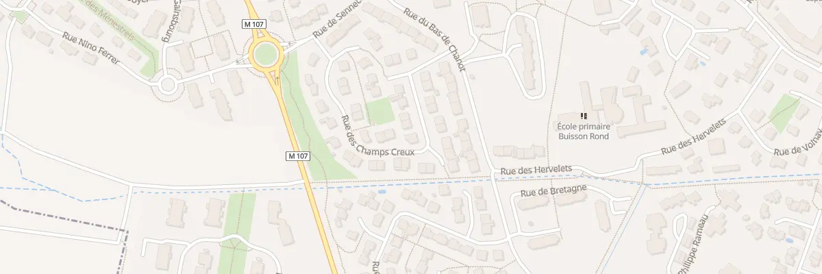 Plan du 20 Rue des Champs Creux à Chevigny-Saint-Sauveur