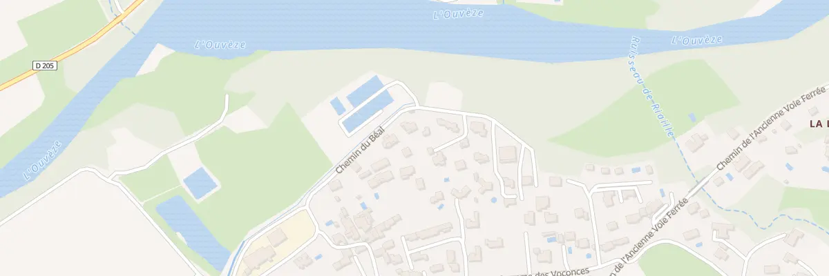 Plan du 9500F Le Plan Nord à Entrechaux