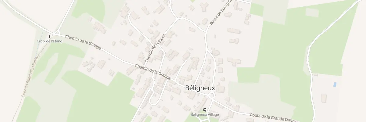 Plan du 42A Imp Berrel à Béligneux