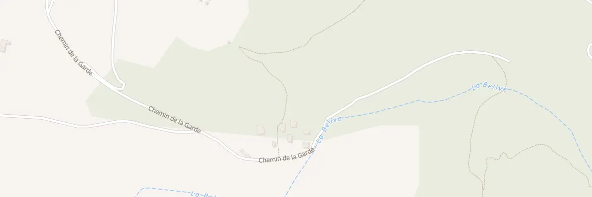 Plan du 750 Che de la Garde à Saint-Vincent-la-Commanderie