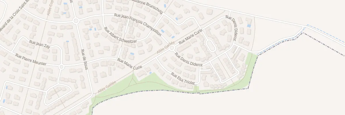Plan du 2 Rue Denis Diderot à Quetigny