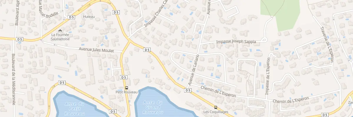 Plan du 5572 L’Esperon à Sausset-les-Pins
