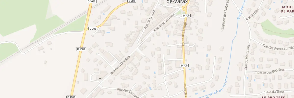 Plan du 189A Rue de la Dombes à Saint-Paul-de-Varax