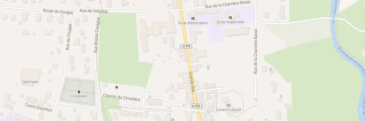 Plan du 65 Gr Grande Rue à Montrevel-en-Bresse