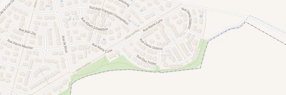 Plan du 4 Rue Denis Diderot à Quetigny