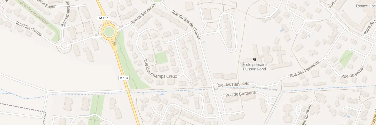 Plan du 9 Rue des Champs Creux à Chevigny-Saint-Sauveur