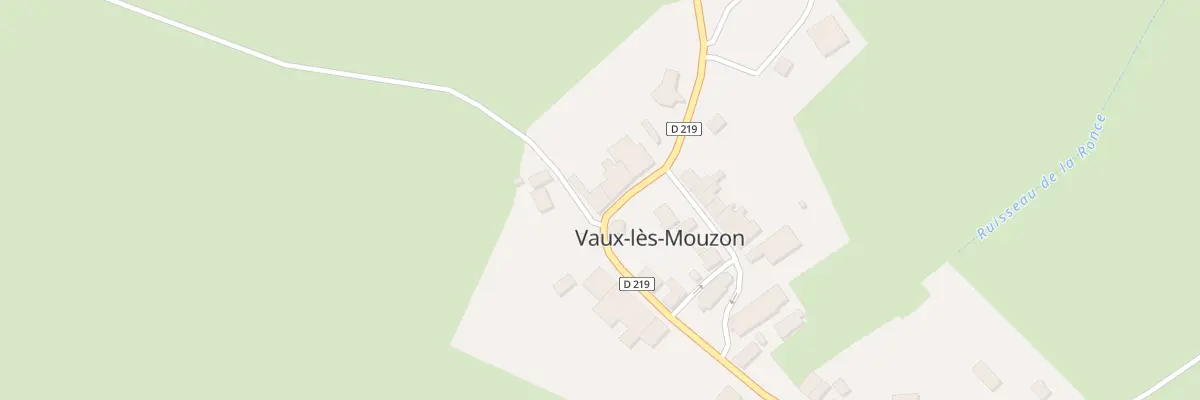 Plan du 2 Che de l’Epinette à Vaux-lès-Mouzon