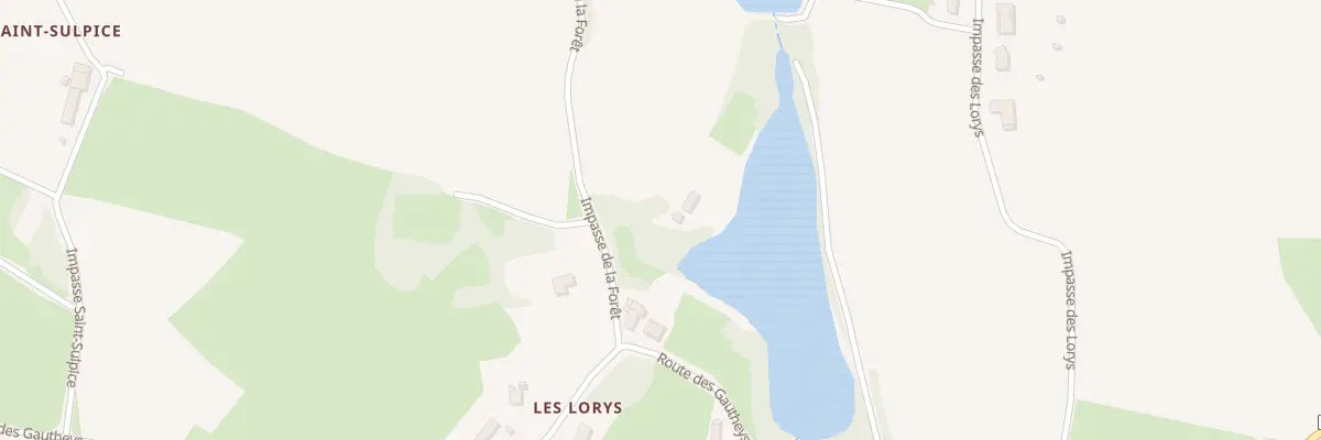 Plan du 2 Imp de la Foret à Diconne