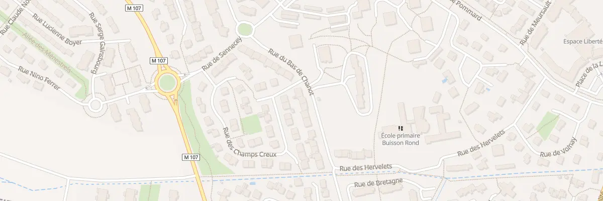 Plan du 18 Rue du Bas de Chanot à Chevigny-Saint-Sauveur