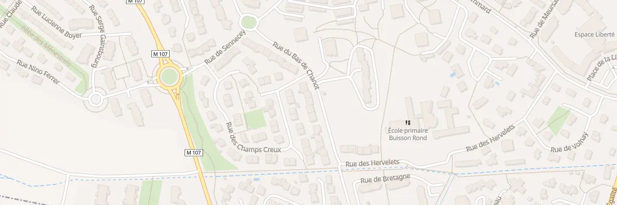 Plan du 20 Rue du Bas de Chanot à Chevigny-Saint-Sauveur