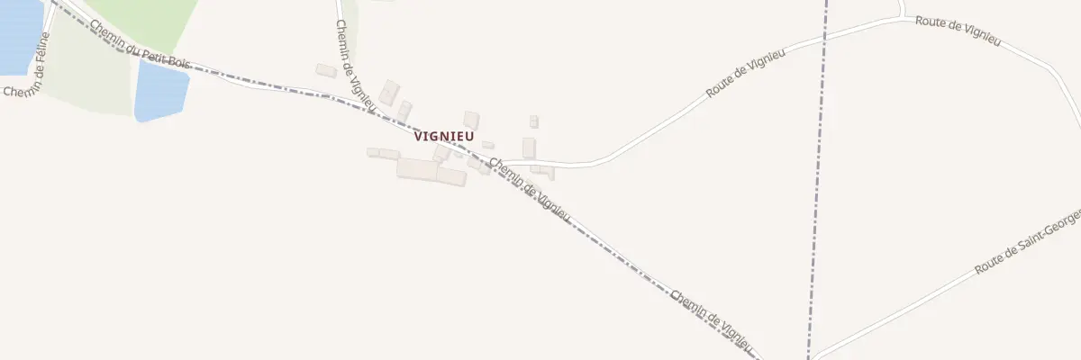 Plan du 5116 Vignieu à Bonnefamille