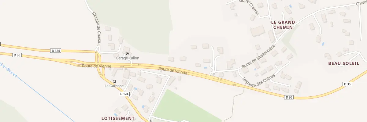 Plan du 5238 La Garenne à Bonnefamille