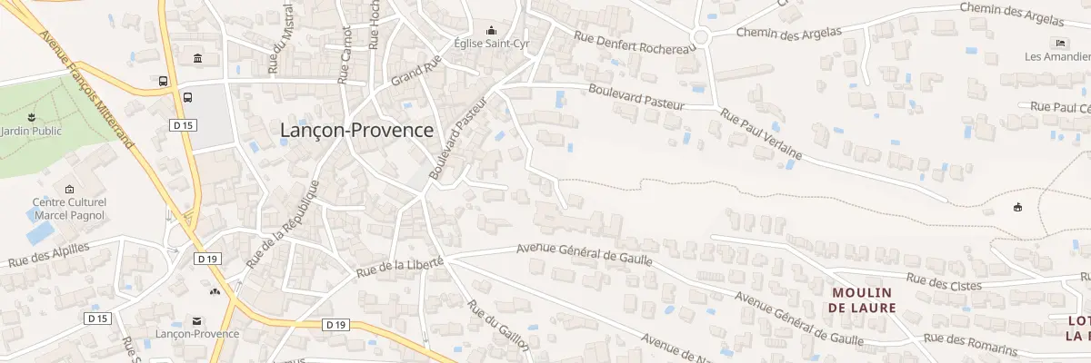 Plan du 2 Rue de l’Amouroy à Lançon-Provence