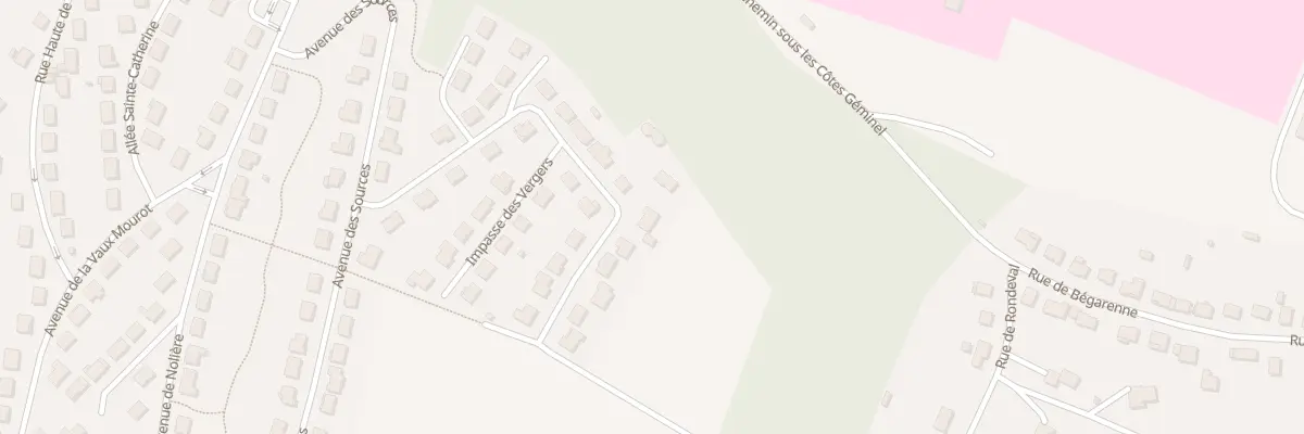 Plan du 25 Rue des Coteaux à Fains-Véel