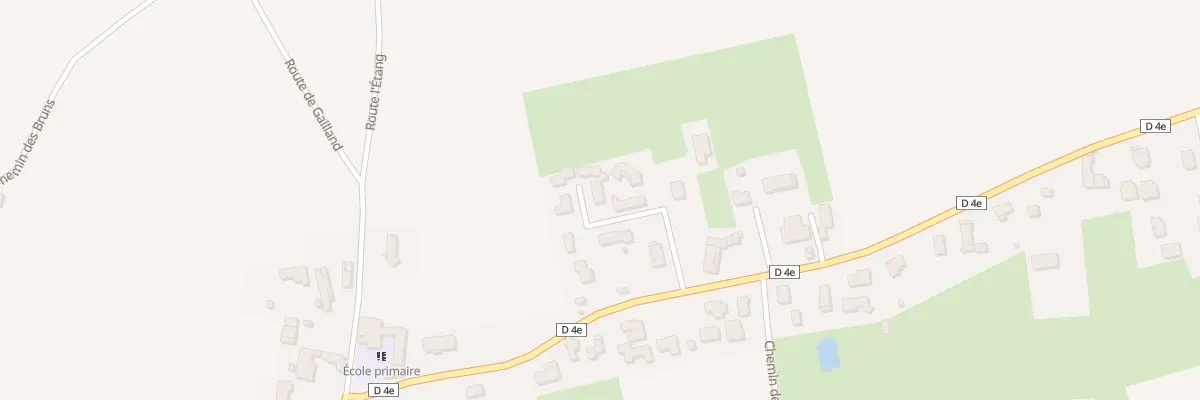 Plan du 395H Rte de Pérouges à Faramans