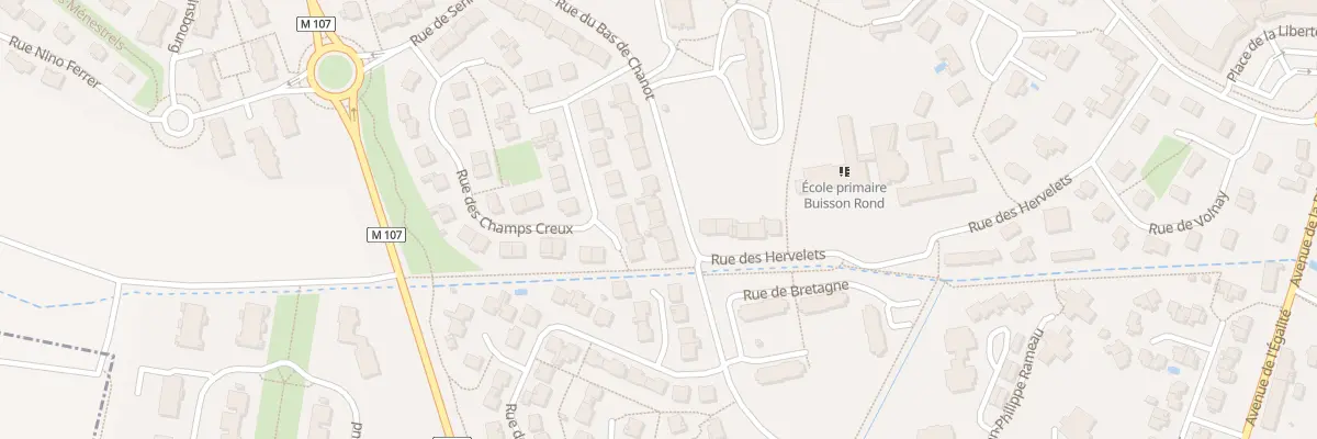 Plan du 30 Rue du Bas de Chanot à Chevigny-Saint-Sauveur
