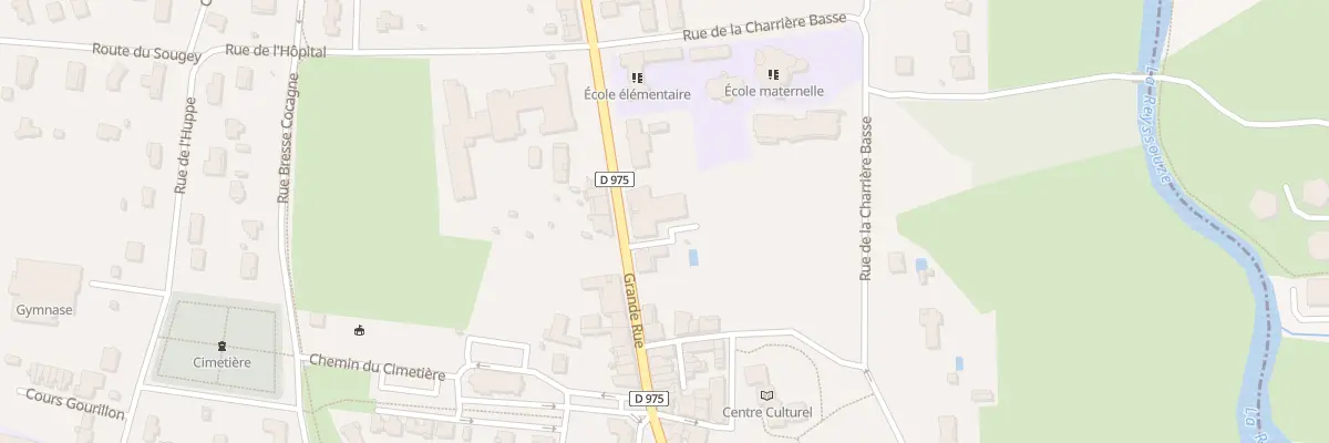 Plan du 50B Grande Rue à Montrevel-en-Bresse