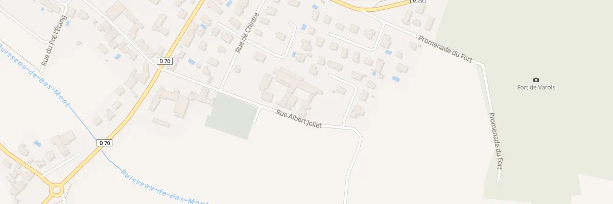Plan du 11 Rue Albert Joliet à Varois-et-Chaignot