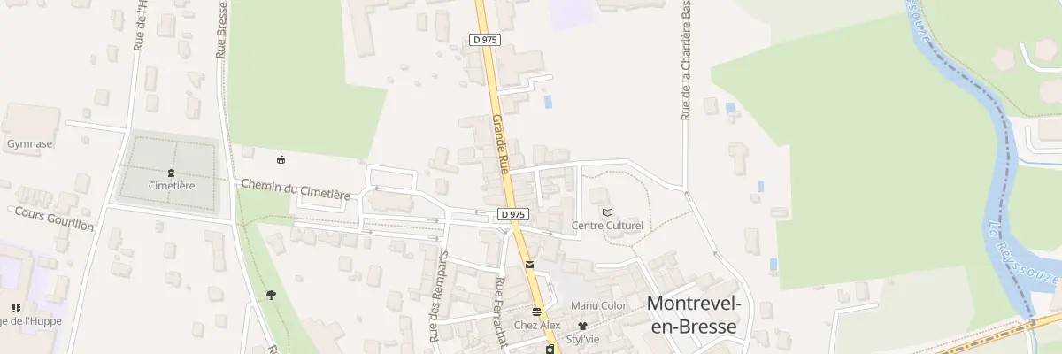 Plan du 2T Che de Ronde à Montrevel-en-Bresse