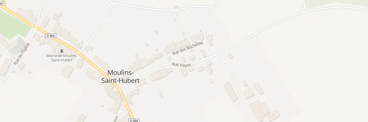 Plan du 19 Rue Haute à Moulins-Saint-Hubert