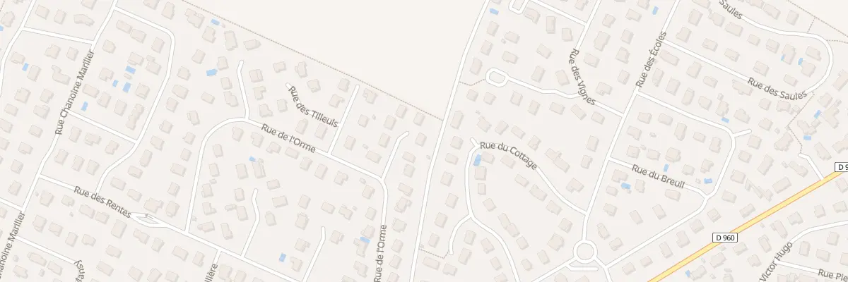 Plan du 18 Rue de l’Orme à Varois-et-Chaignot