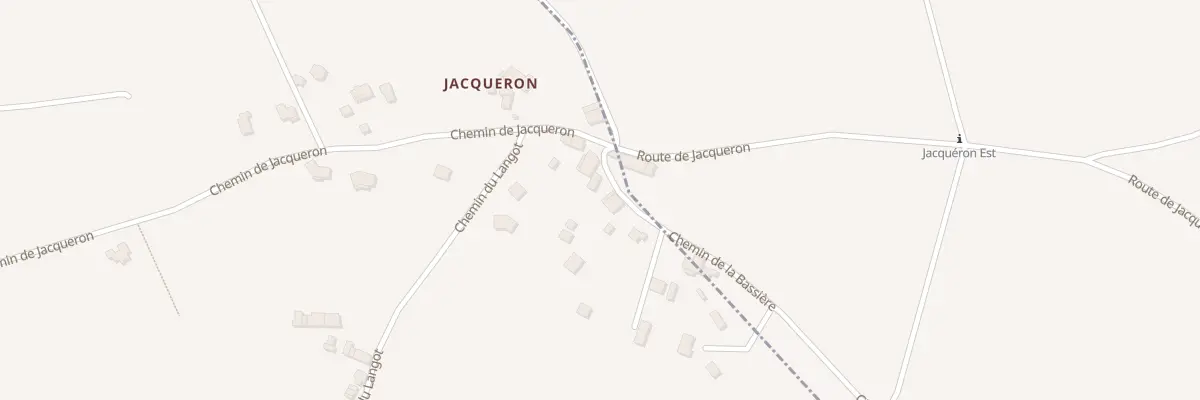 Plan du 793 Che de la Bassiere à Saint-Georges-d’Espéranche