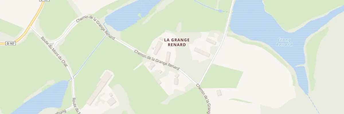 Plan du 387 Chem de la Grange Renard à La Chapelle-Thècle