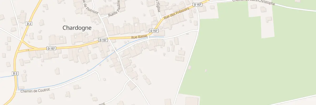 Plan du 12 Rue de Nappont à Chardogne