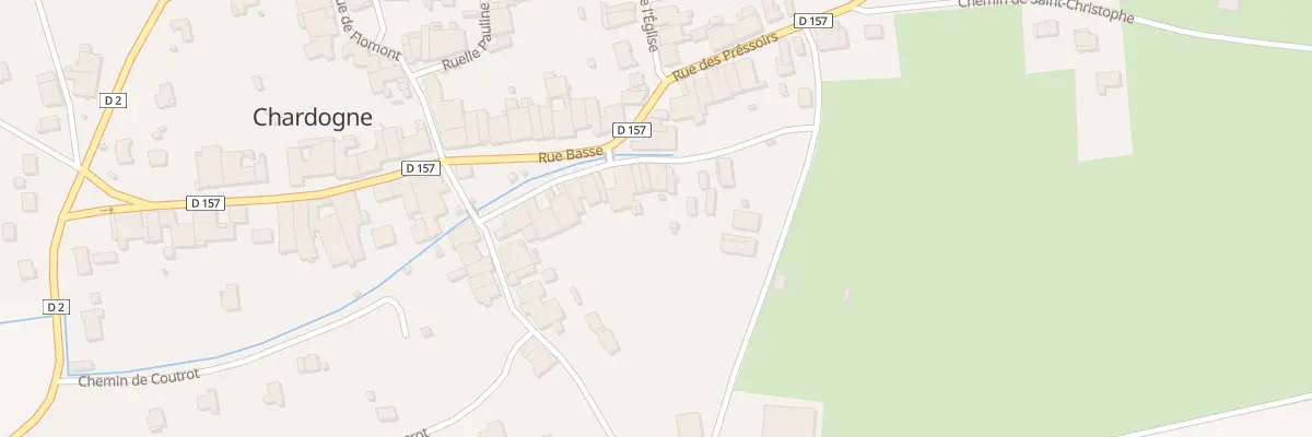 Plan du 14 Rue de Nappont à Chardogne