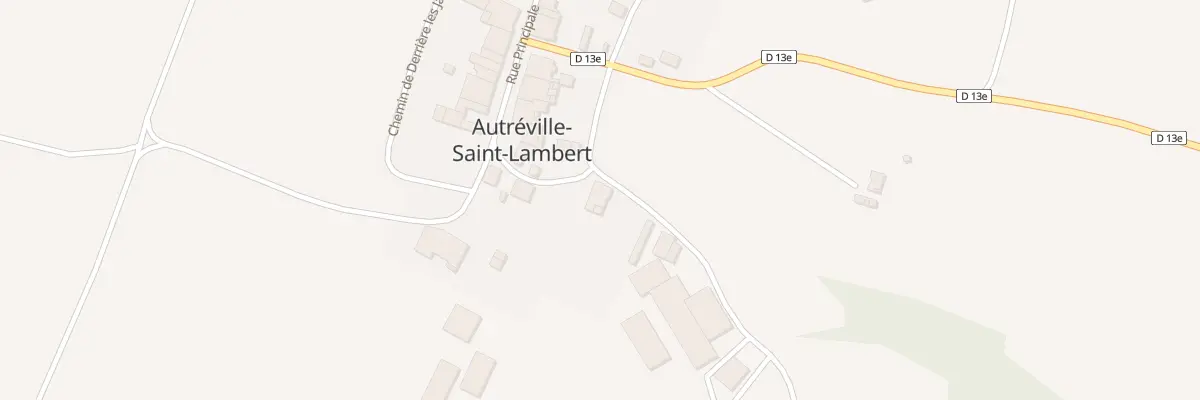 Plan du 9 Rue du Lavoir à Autréville-Saint-Lambert