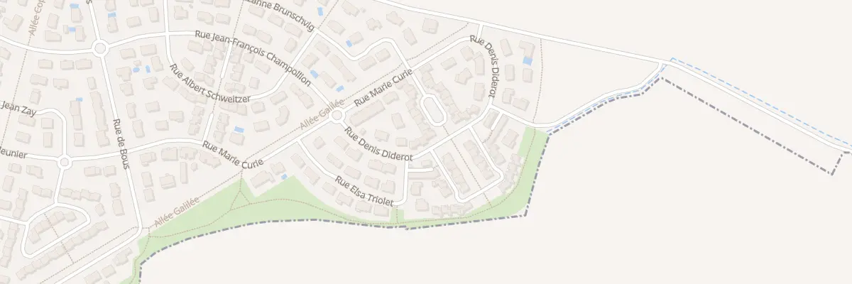 Plan du 11 Rue Denis Diderot à Quetigny