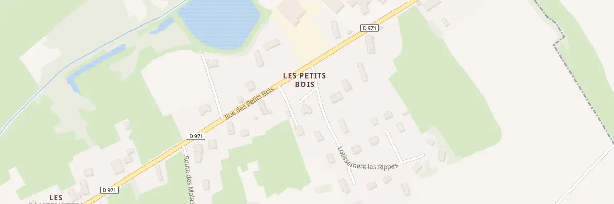 Plan du 30 Lot Les Rippes à Bantanges
