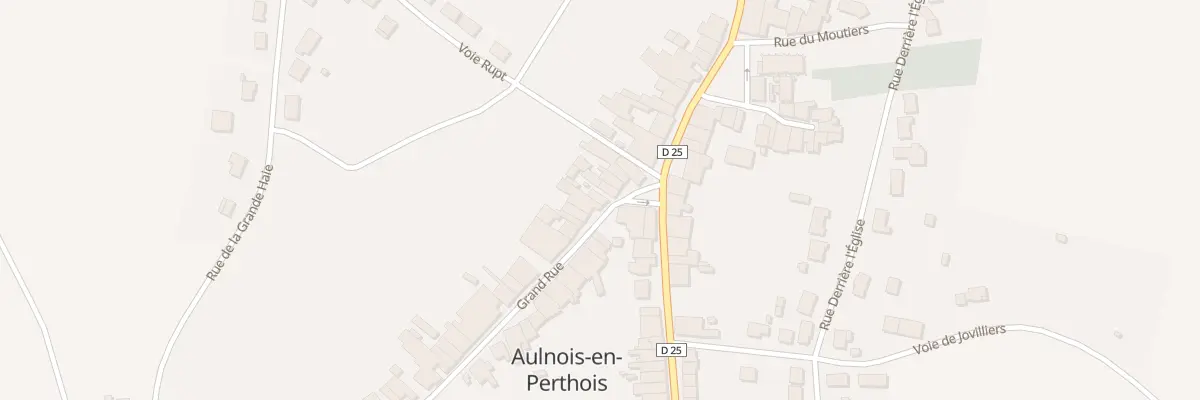 Plan du 12 Gr Grande Rue à Aulnois-en-Perthois