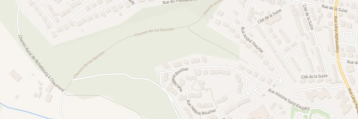 Plan du 16 Rue Hélène Boucher à Chaumont