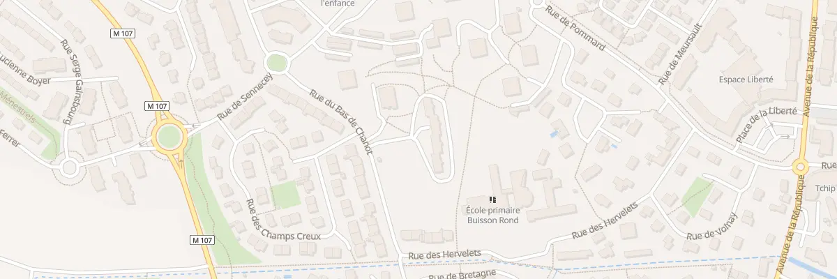 Plan du 3 Rue du Bas de Chanot à Chevigny-Saint-Sauveur