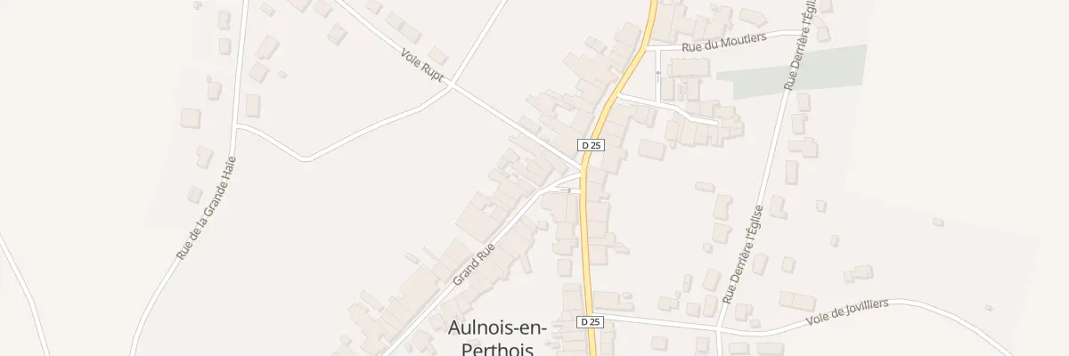 Plan du 8 Gr Grande Rue à Aulnois-en-Perthois