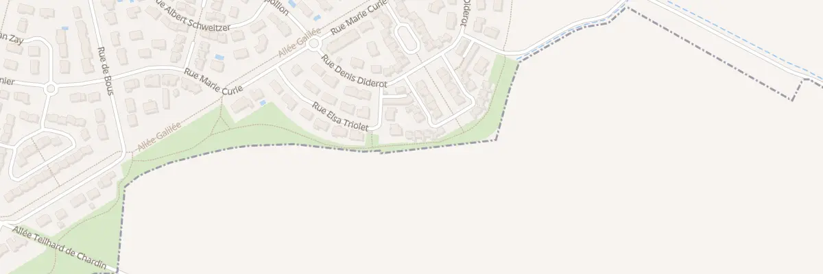 Plan du 6 Rue Voltaire à Quetigny